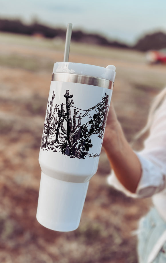 Blu’s Lucky Lasso 40oz Mega Tumbler