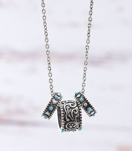 Turquoise Ring Necklace