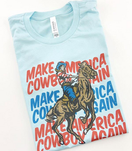 Make America Cowboy Again Graphic Tee