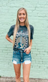 Nashville Tennessee Mineral Wash Graphic Tee