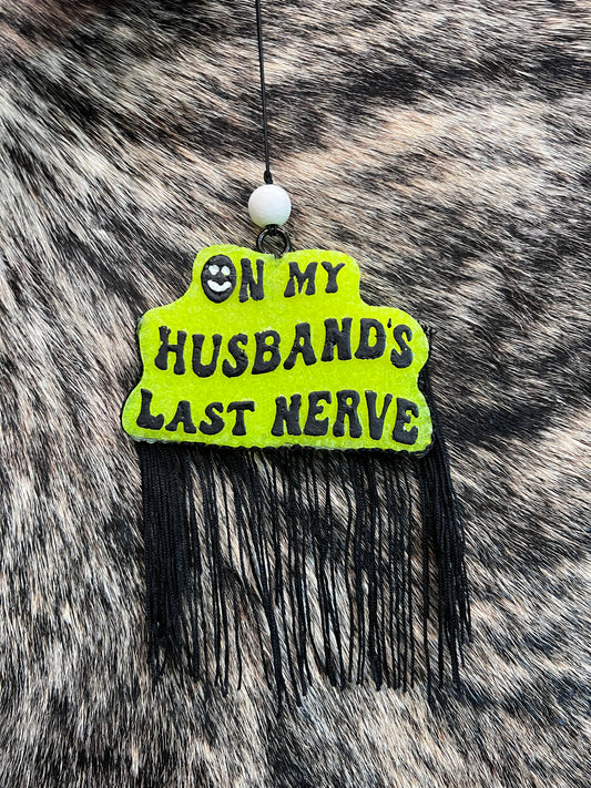 On My Husband's Last Nerve Freshie- Butt Naked