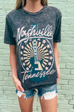 Nashville Tennessee Mineral Wash Graphic Tee