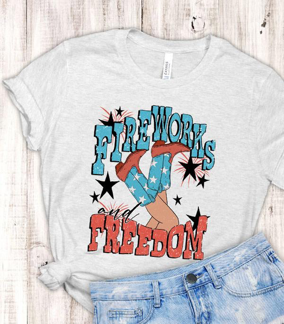 Fireworks & Freedom Graphic Tee