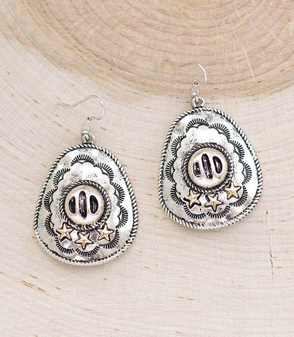 Cowboy Hat Earrings