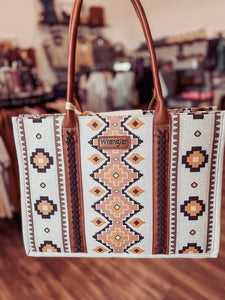 Wrangler Aztec Tote