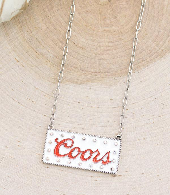 Coors Bar Necklace