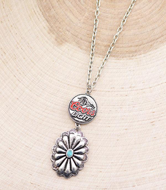 Coors Concho Necklace