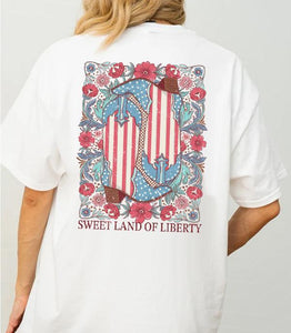 Sweet Land of Liberty Graphic Tee