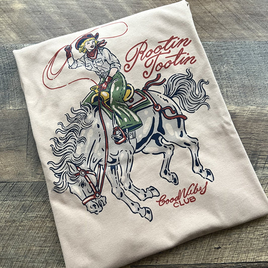 Rootin Tootin Cowgirl Short Sleeve Tshirt