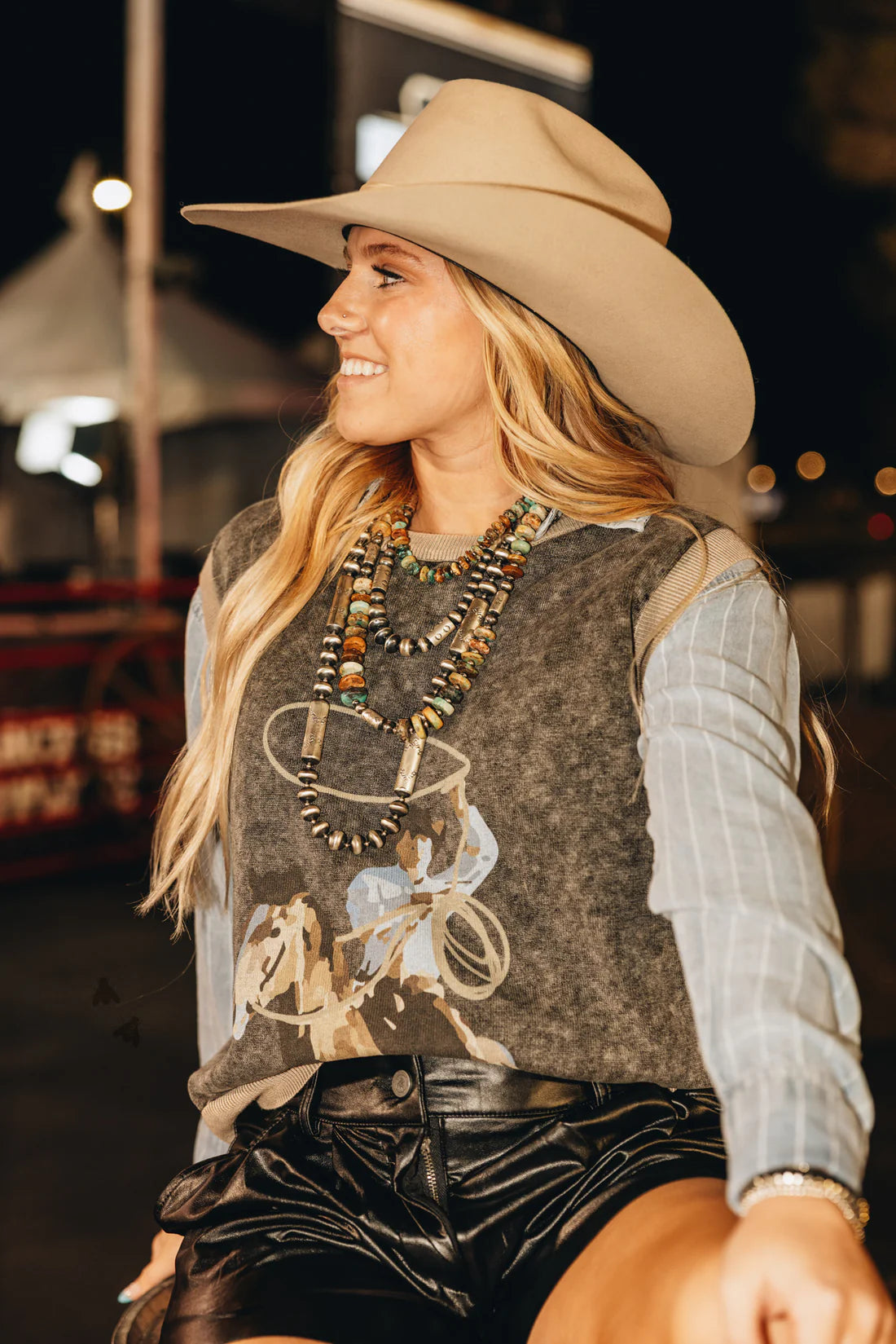 Swing Wide Sweater Vest