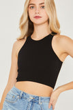 Knit Seamless Crop Tank