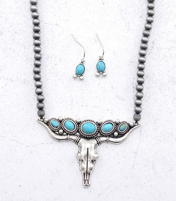 Longhorn Turquoise Necklace