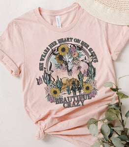 Beautiful Crazy Graphic Tee