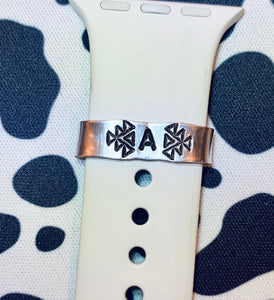 Custom Initial Apple Watch Cuff