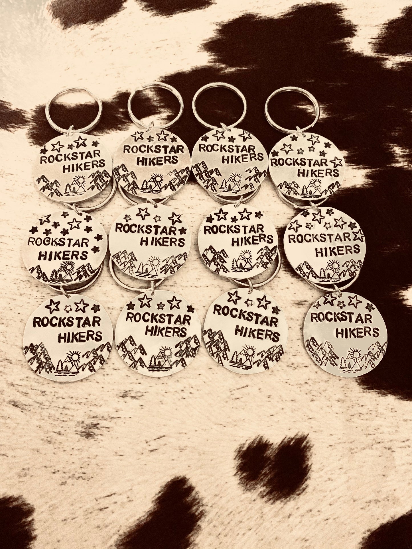 Custom Circle Keychain