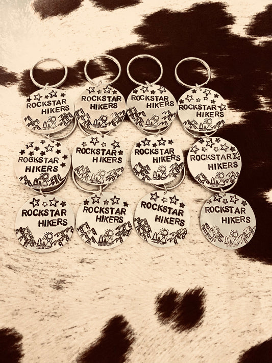 Custom Circle Keychain