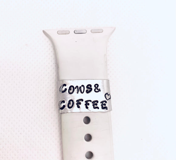 Cows & Coffee Apple Watch Wrap