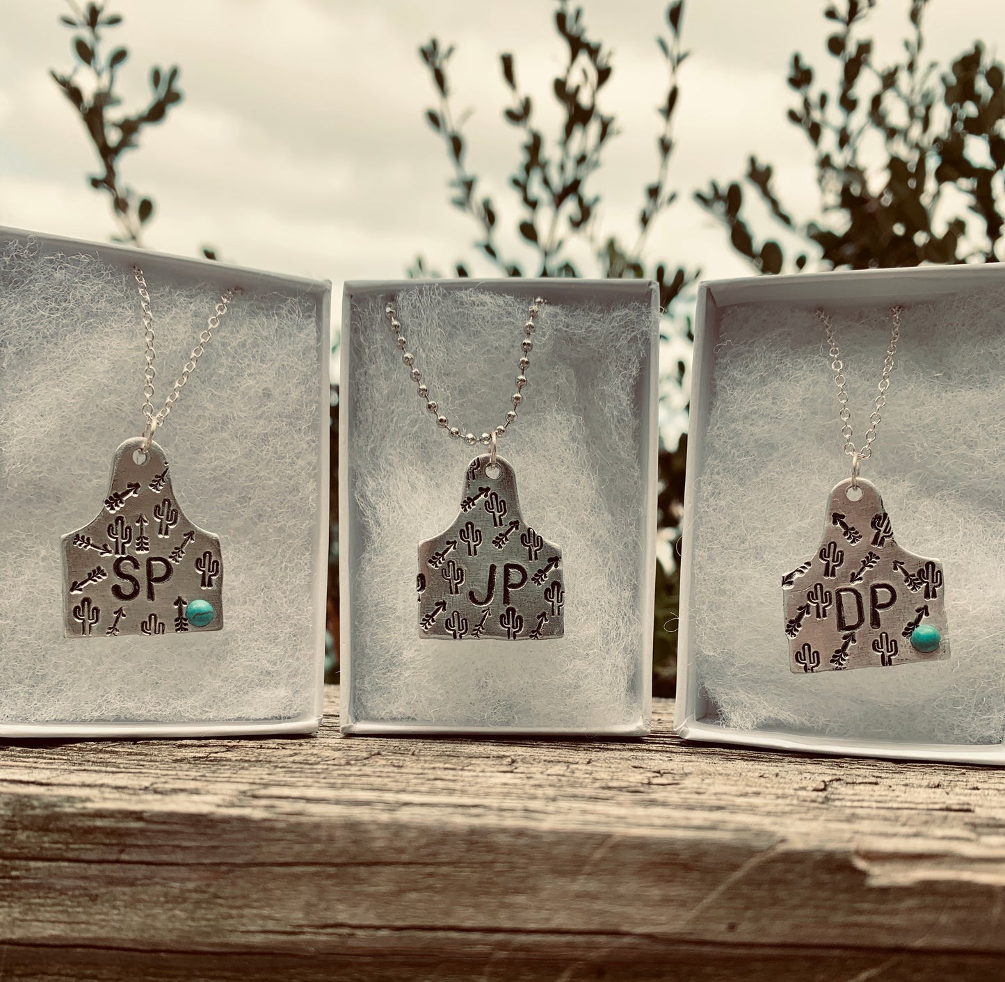 Custom Cowtag Necklace