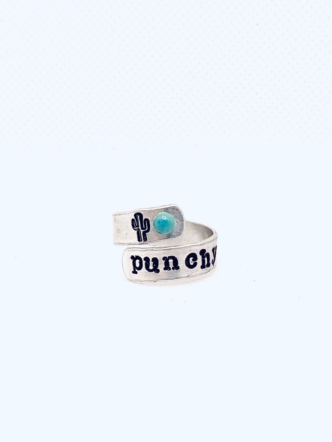 Punchy Twist Ring