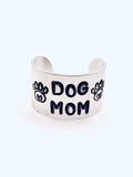 Dog Mom 🐾 Wide Ring