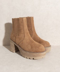 Aubrey Boots- Camel