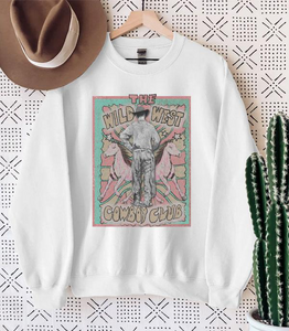 Wild West Cowboy Club Sweatshirt