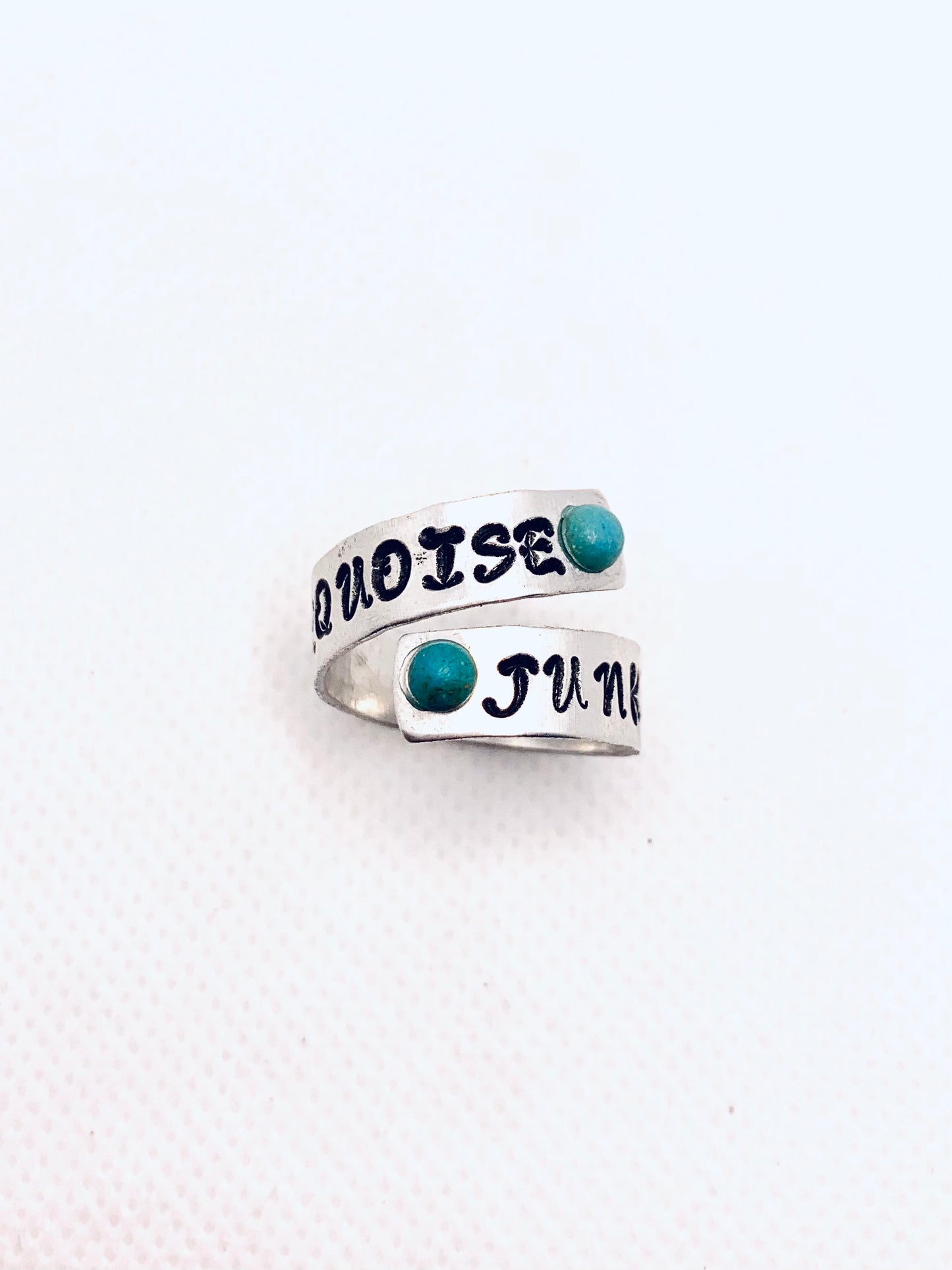 Turquoise Junkie Twist Ring