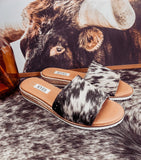 Supernova Cowhide Sandal