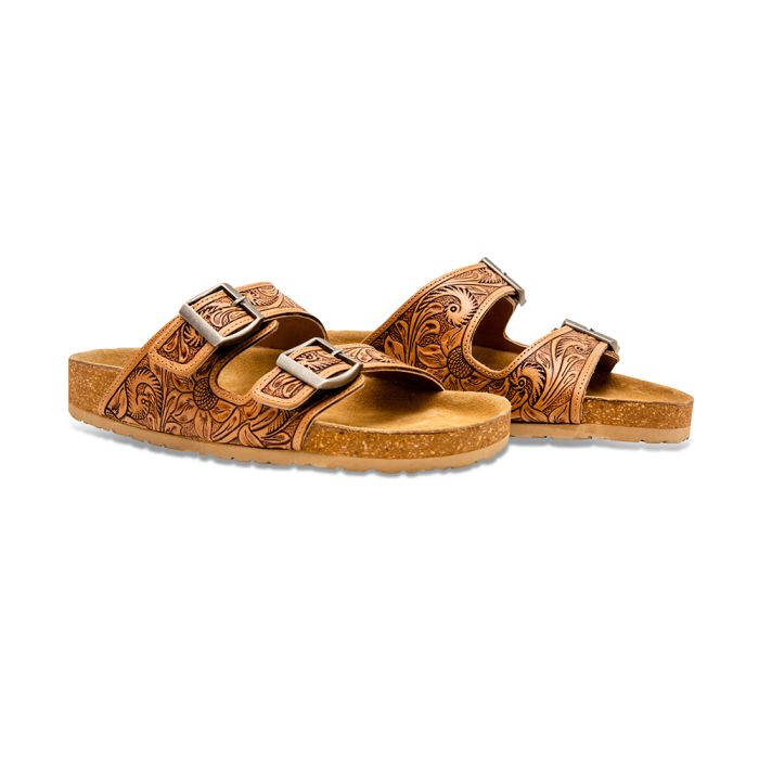 Custom tooled 2025 leather birkenstocks