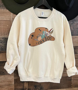 Cowboy Hat Sweatshirt