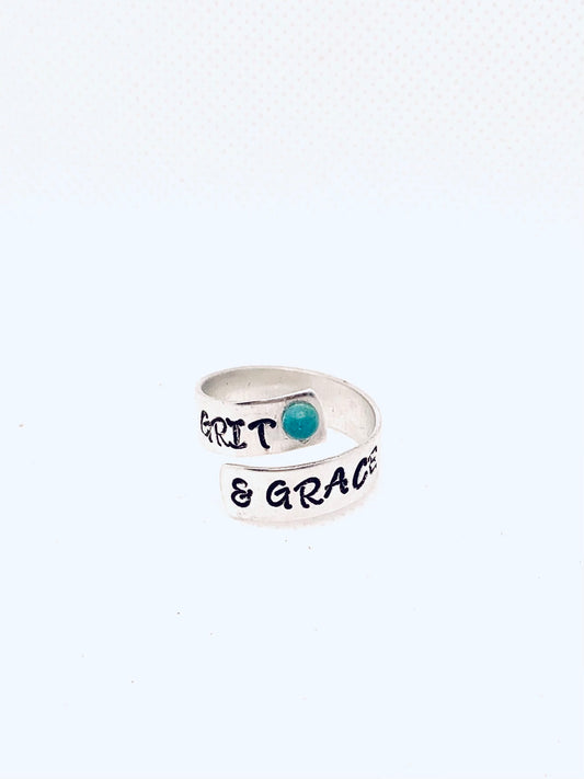 Grit & Grace Twist Ring