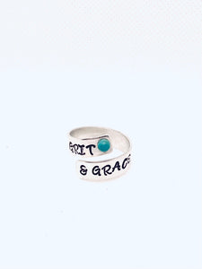 Grit & Grace Twist Ring