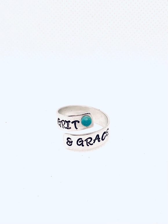 Grit & Grace Twist Ring