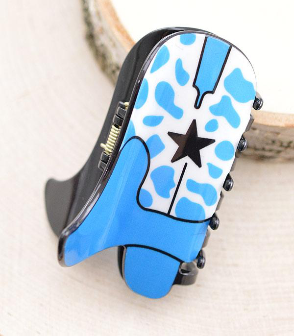 Cowboy Boot Claw Clip