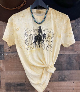 I’m Here for the Cowboys Graphic Tee