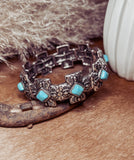 Cross Concho Bracelet