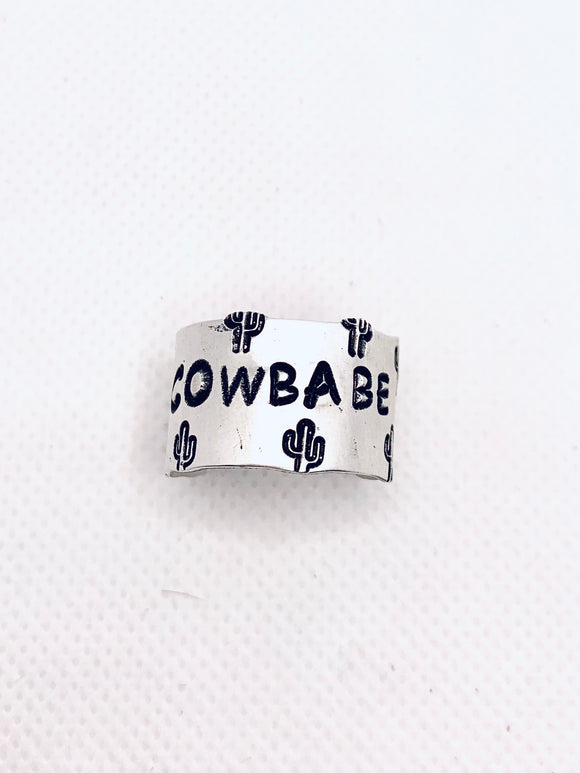 Cowbabe Wide Ring