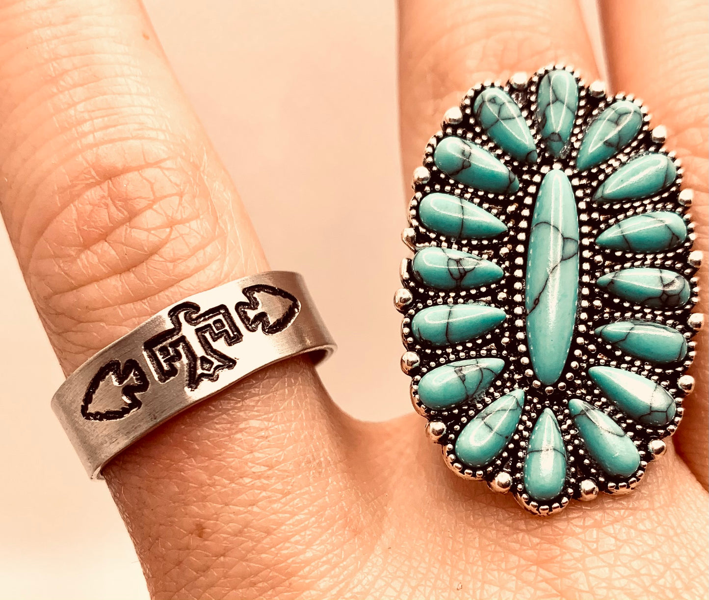 Thunderbird Arrowhead Ring