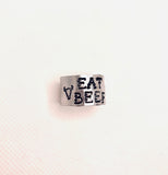 Eat Beef Wide Ring