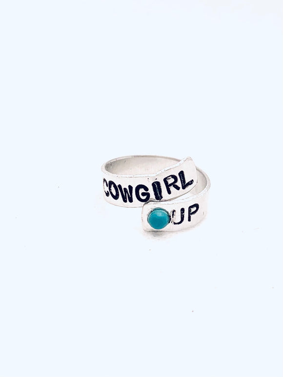 Cowgirl Up Twist Ring