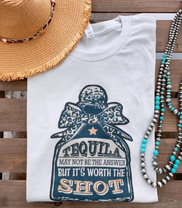 Tequila Shot Graphic Tee