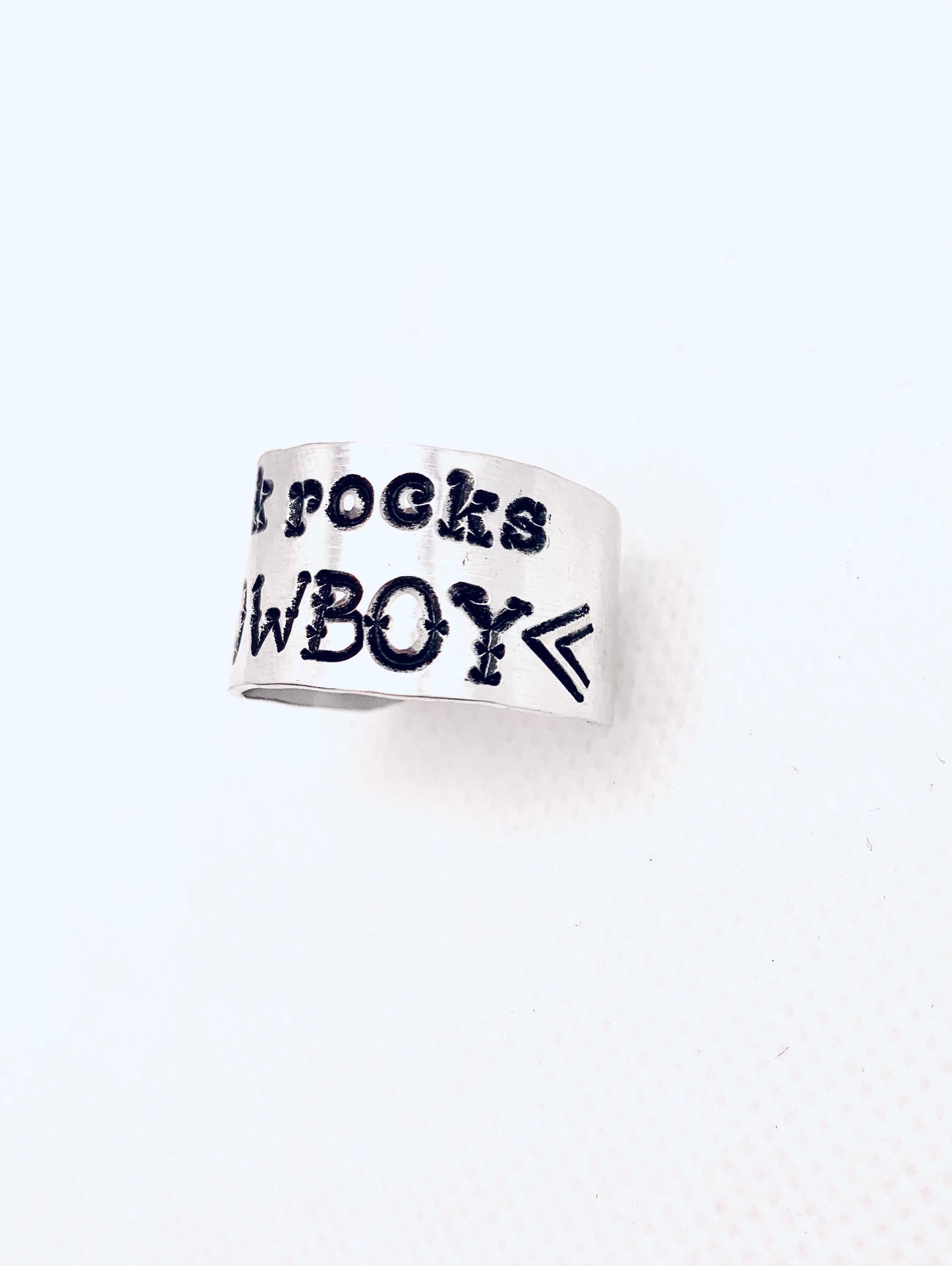 Kick Rocks Cowboy Ring