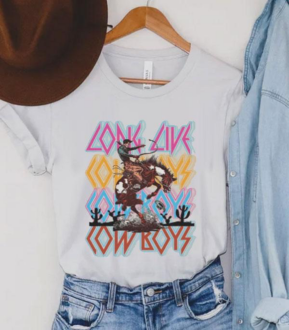 Long Live Cowboys Graphic Tee