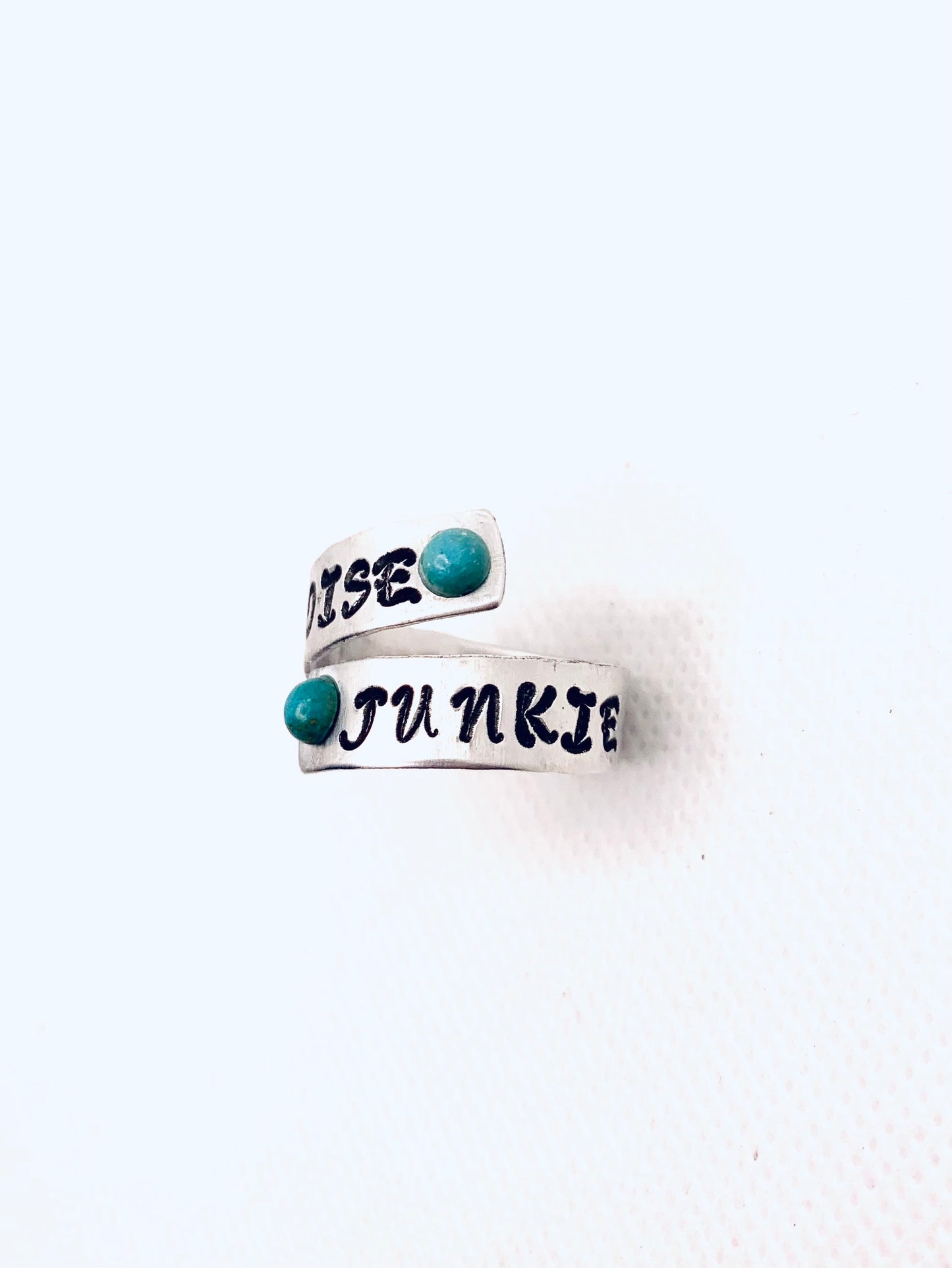 Turquoise Junkie Twist Ring