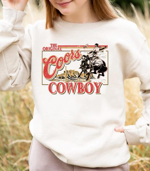 Coors Cowboy Sweatshirt