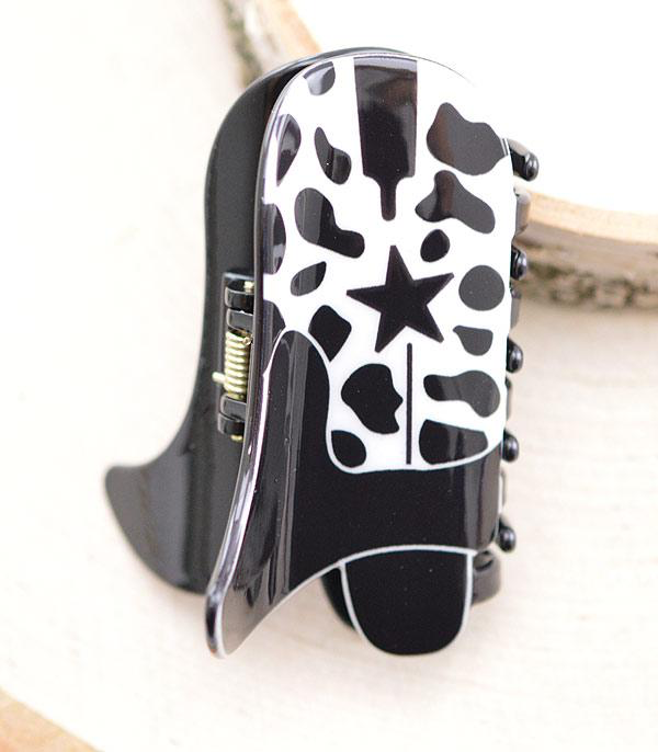 Cowboy Boot Claw Clip