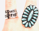 Cows & Coffee Ring