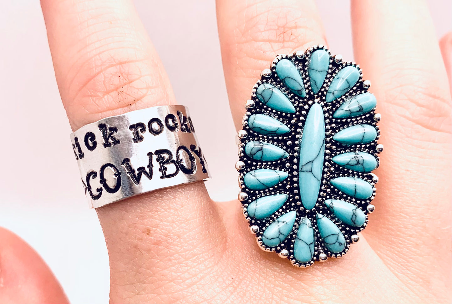 Kick Rocks Cowboy Ring