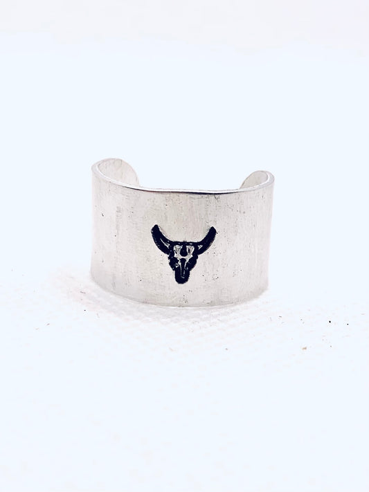 Cowskull Wide Ring