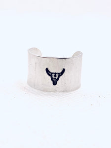 Cowskull Wide Ring